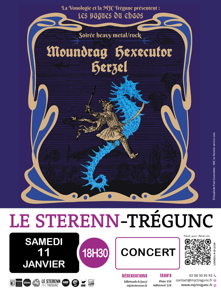 Soirée heavy metal/rock Le 11 janv 2025