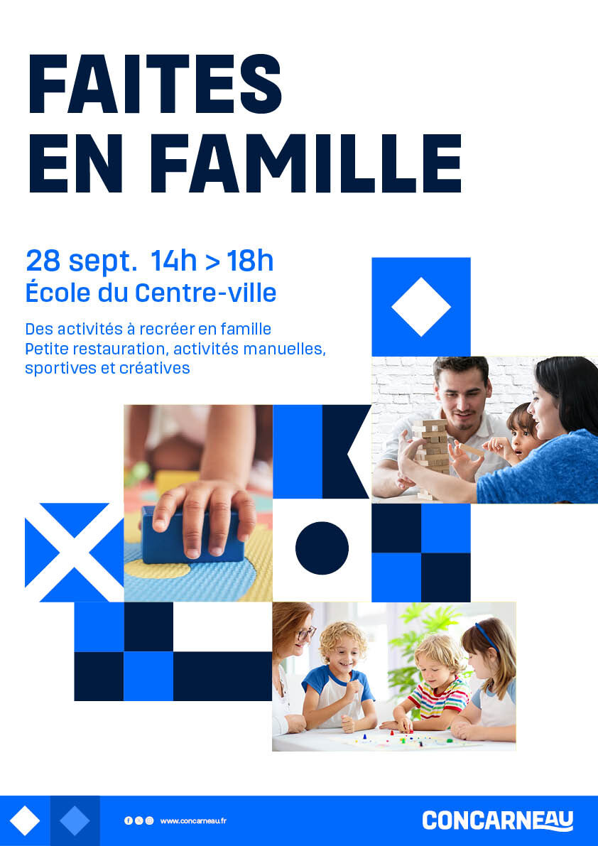 Faites en famille Le 28 sept 2024